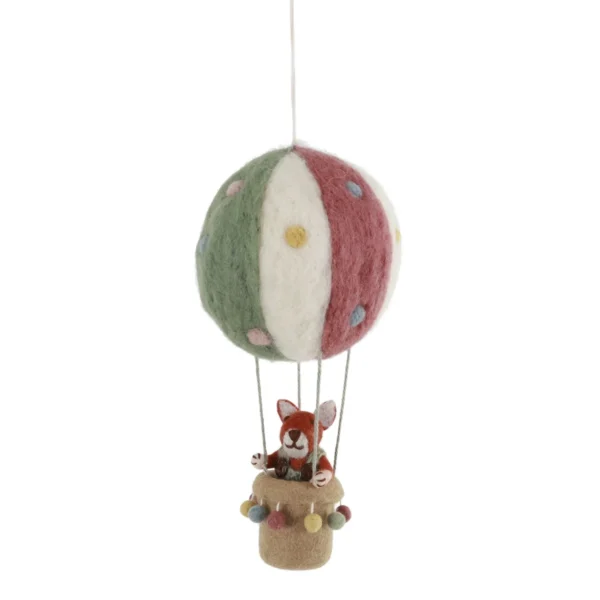 Hot Air Balloon w/Fox in Green Pants